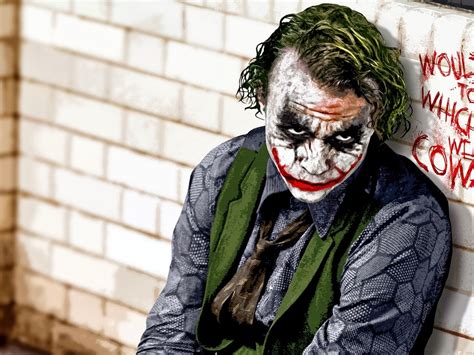 pictures of heath ledger as the joker